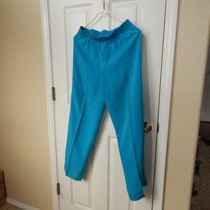 Simple aqua blue pant